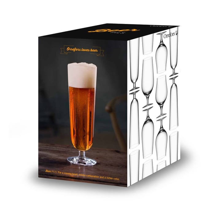 Kieliszki do piwa Beer Pils 4 szt., 47 cl Orrefors