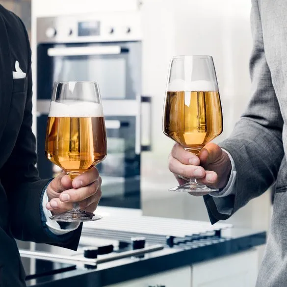 Kieliszki do piwa Pulse 4 szt., 4-pack Orrefors