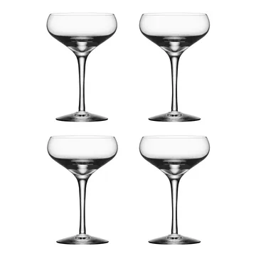 Kieliszki More Coupe 4-pak - 210 ml - Orrefors
