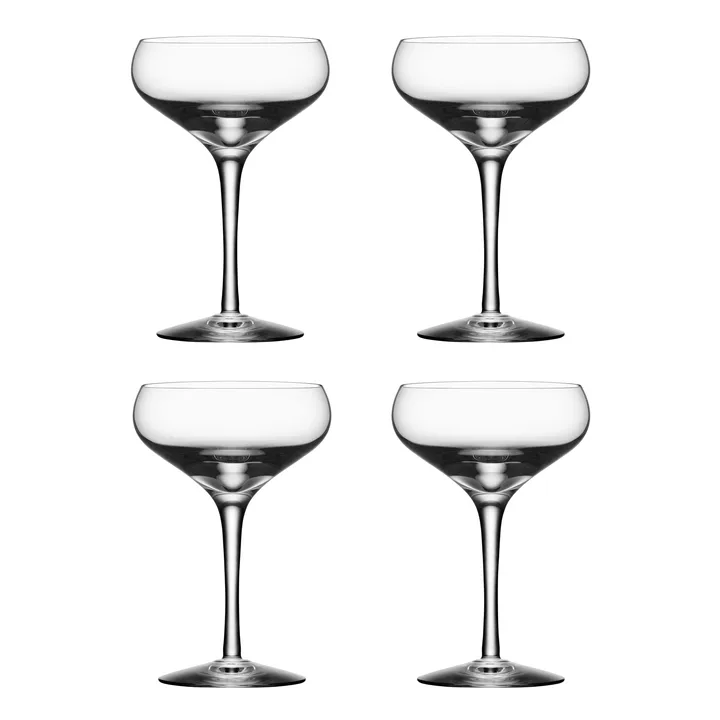 Kieliszki More Coupe 4-pak - 210 ml - Orrefors