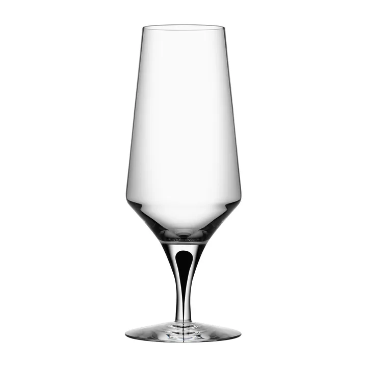 Metropol kieliszek do piwa 460 ml - Clear / Black - Orrefors
