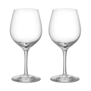 More Bistro kieliszki do wina 310 ml, 2‑pak - Przezroczyste - Orrefors
