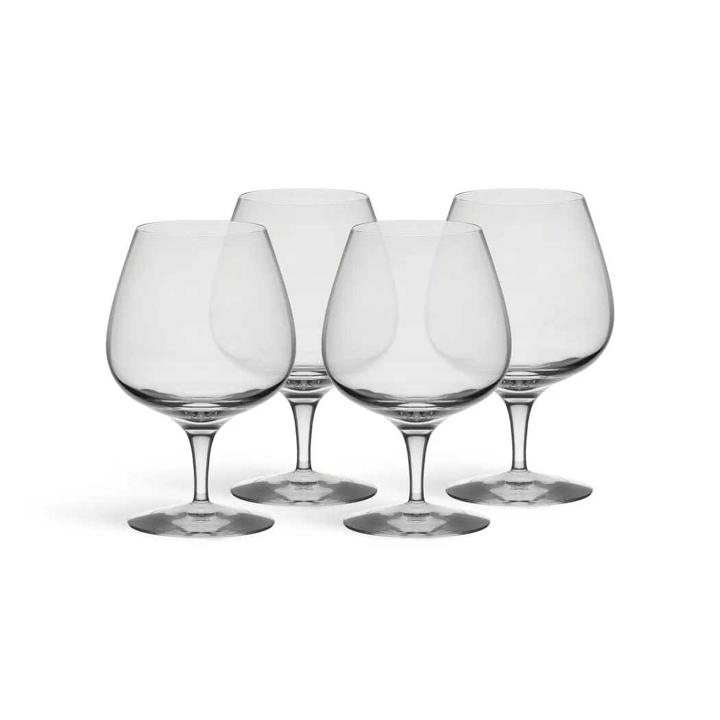 More kieliszek do koniaku, Przezroczysty, 330 ml, 4-pak Orrefors