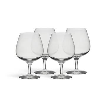 More kieliszek do koniaku - Przezroczysty, 330 ml, 4-pak - Orrefors