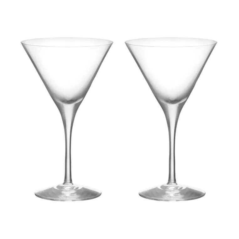 More kieliszki do martini 190 ml, zestaw 2 szt., Przezroczyste Orrefors