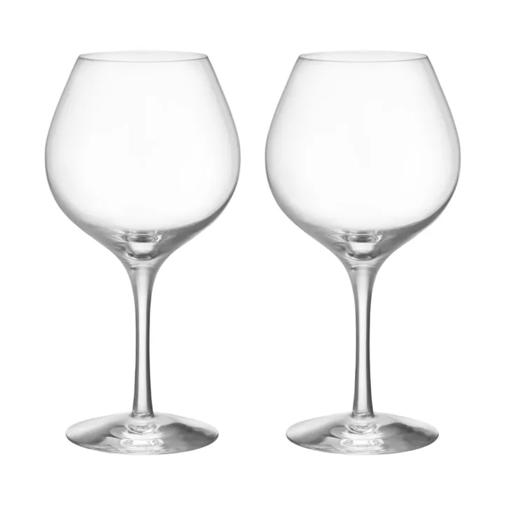 More Pinot kieliszki do wina 600 ml, zestaw 2 szt. - Przezroczyste - Orrefors