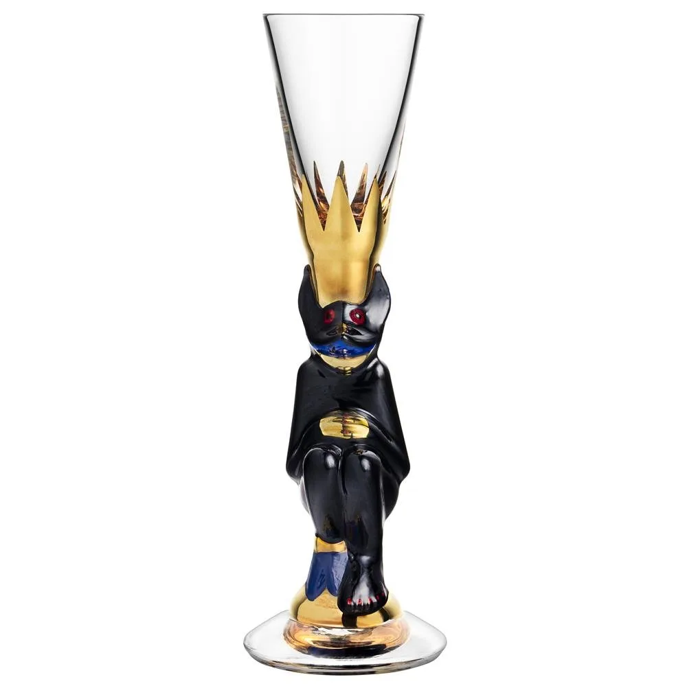 Nobel kieliszek do wódki 40 ml, Czarny Orrefors