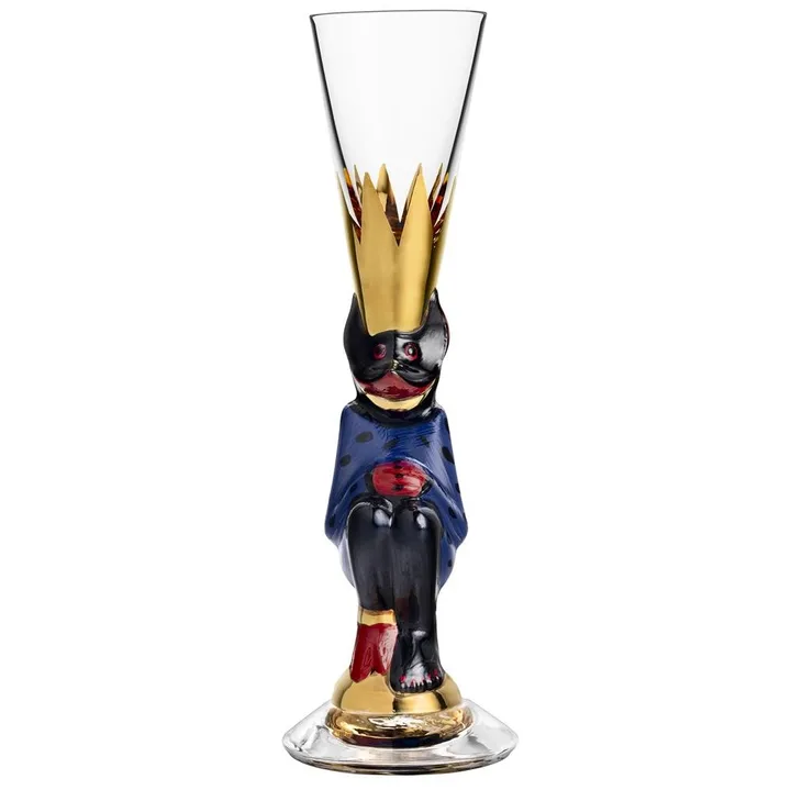 Nobel kieliszek do wódki 40 ml - niebieski - Orrefors