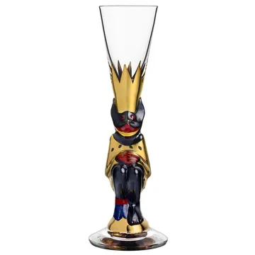 Nobel kieliszek do wódki 40 ml - złoty - Orrefors