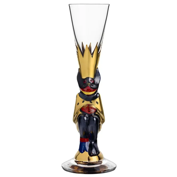 Nobel kieliszek do wódki 40 ml - złoty - Orrefors