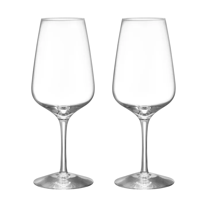 Pulse kieliszki do wina 380 ml, 2‑pak - Przezroczysty - Orrefors