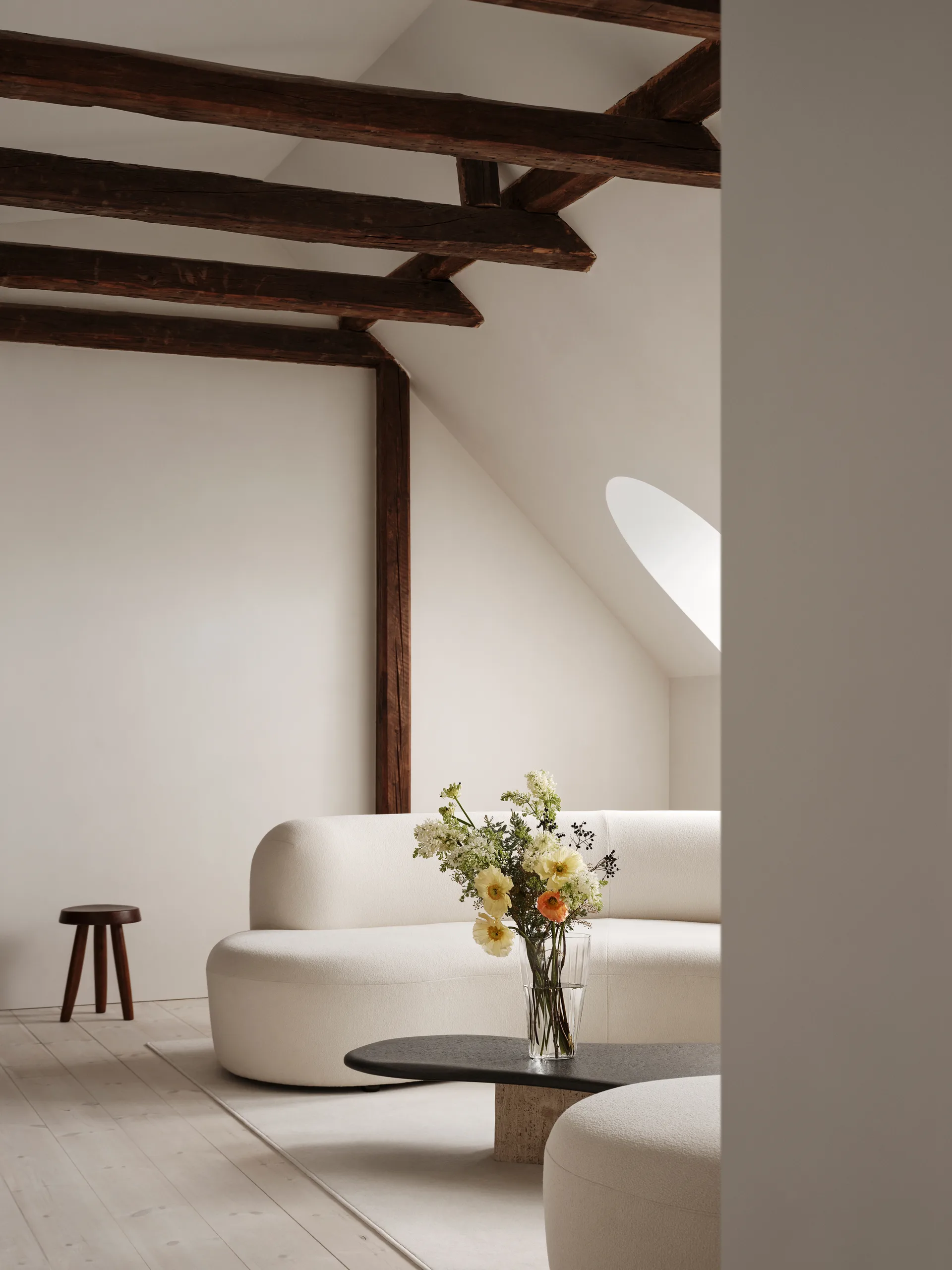 Reed wazon 30 cm, Jasne Orrefors