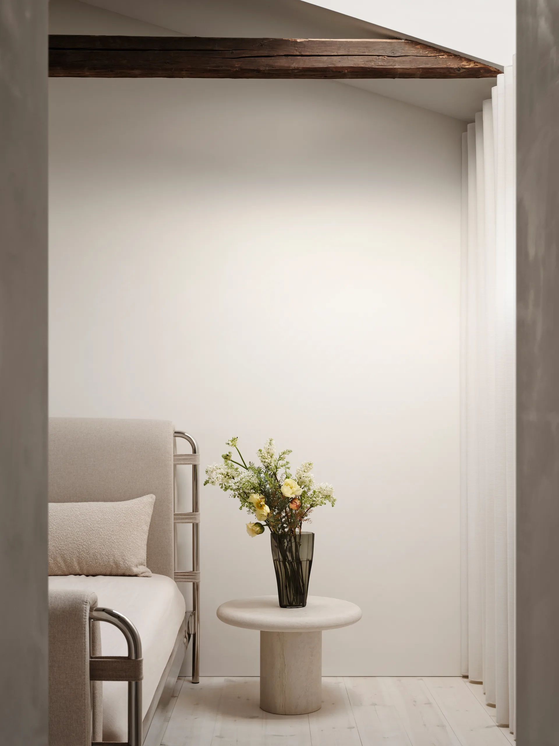 Reed wazon 30 cm, Zieleń mchu Orrefors