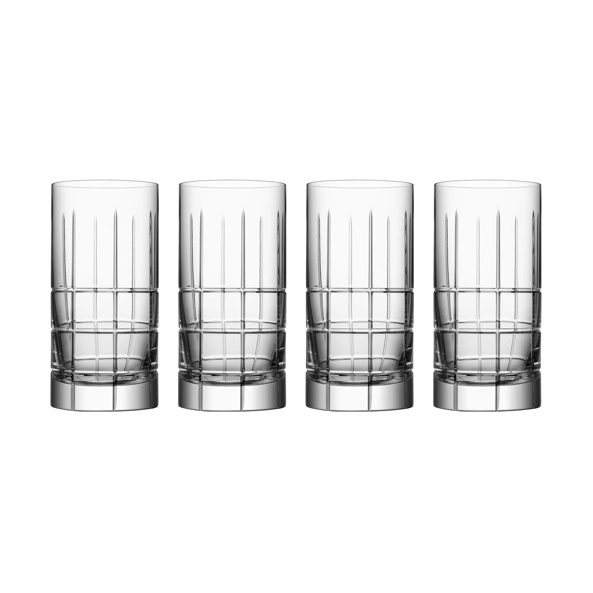 Street szklanki highball 450 ml, 4‑pak, Przezroczysty Orrefors