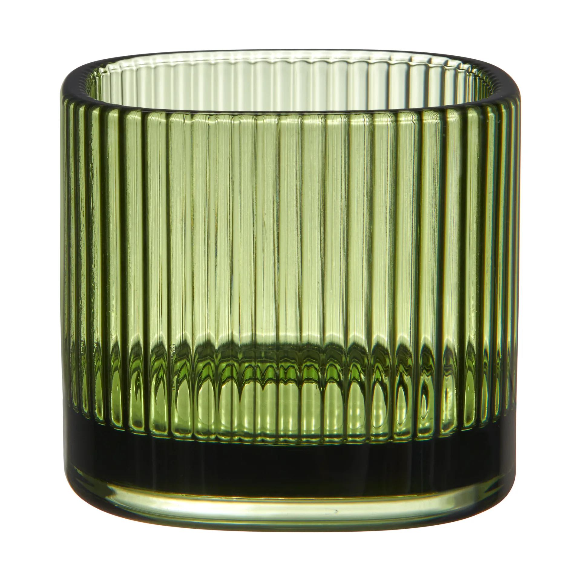 Świecznik Magica Super Circle 7 cm, Zielony Orrefors