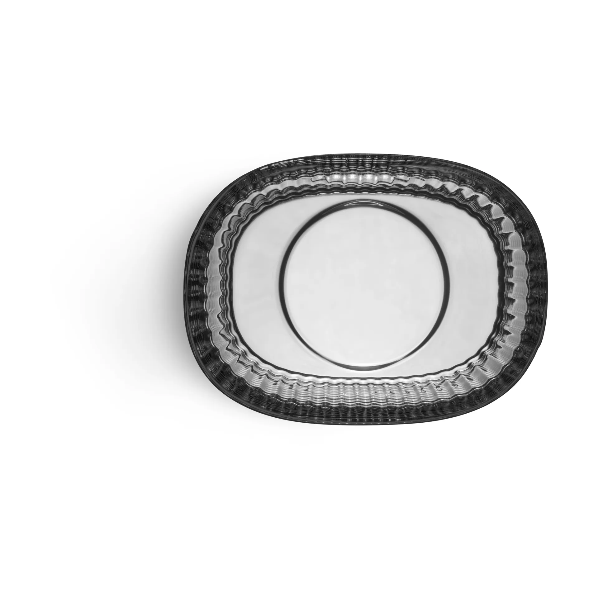 Świecznik Magica Super Ellipse 5 cm, Szary Orrefors