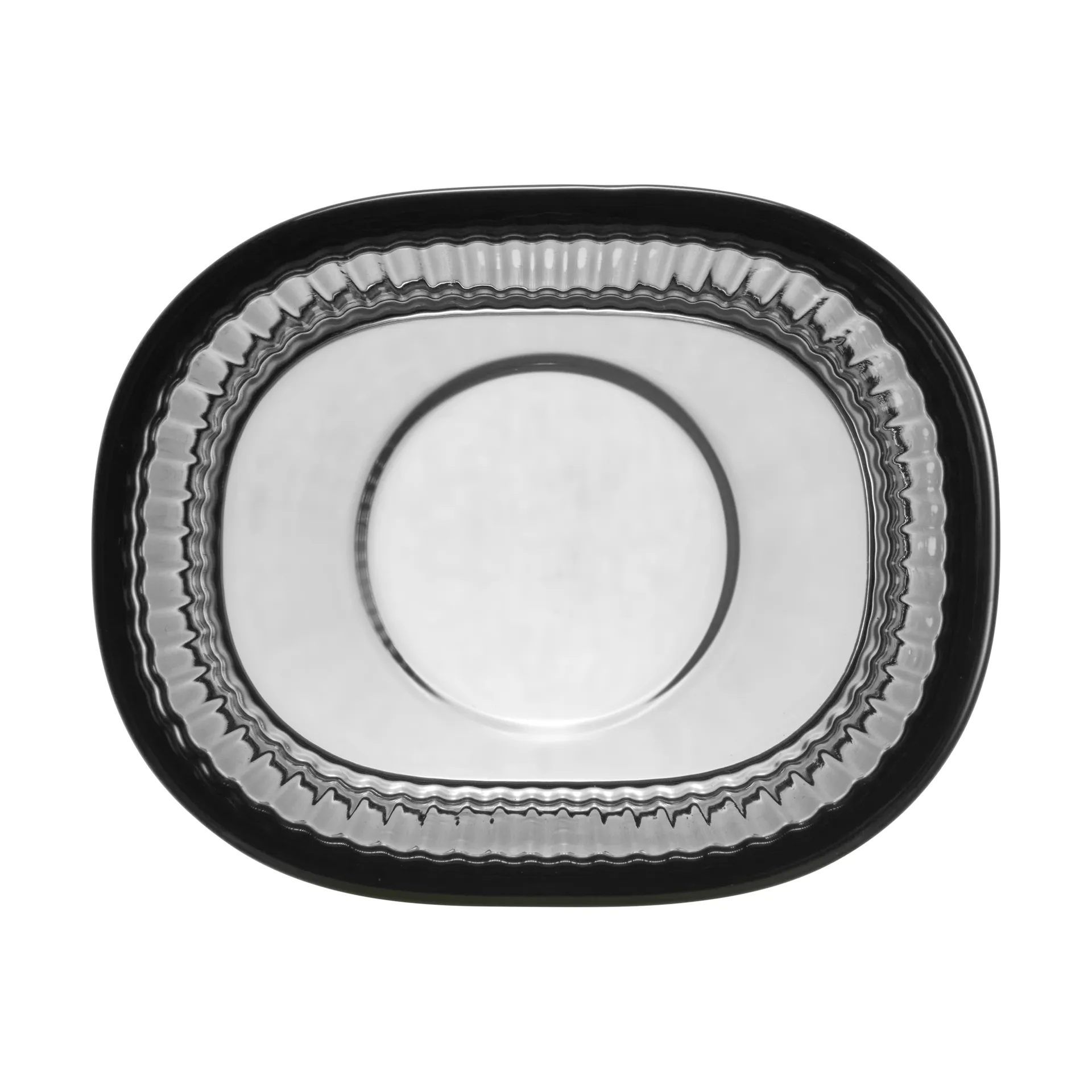 Świecznik Magica Super Ellipse 7 cm, Szary Orrefors