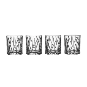 Szklanka City Old Fashioned 4-pak - 245 ml - Orrefors