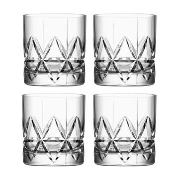 Szklanka Peak old fashioned 4-pak - 25 cl - Orrefors