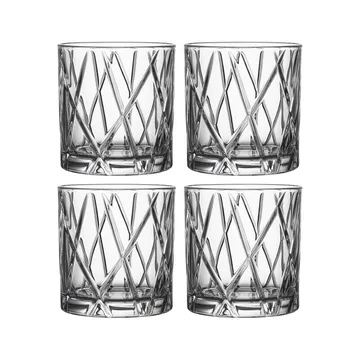 Szklanki City Double Old Fashioned 4 szt. - 340 ml - Orrefors