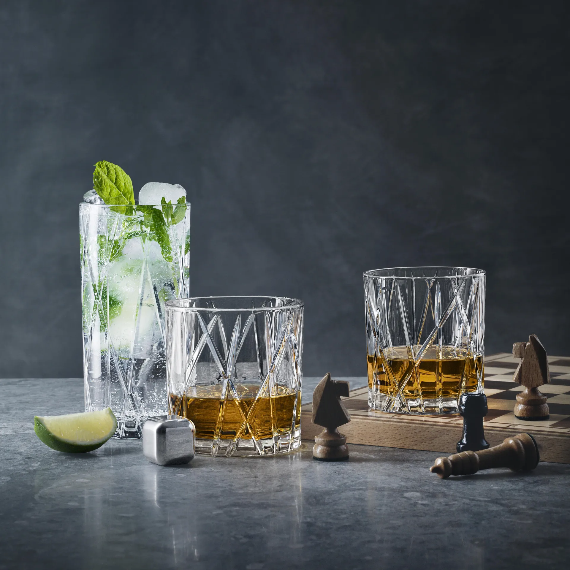 Szklanki City Double Old Fashioned 4 szt., 340 ml Orrefors