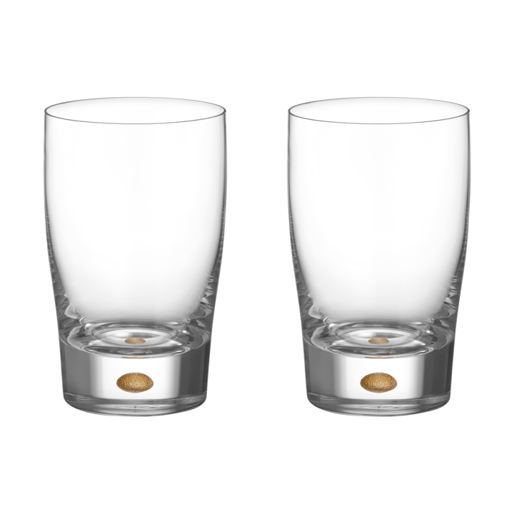 Szklanki Intermezzo 250 ml 2-pak - Złoto - Orrefors