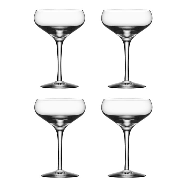 Szklanki More Coupe 4-pak - 21 cl - Orrefors