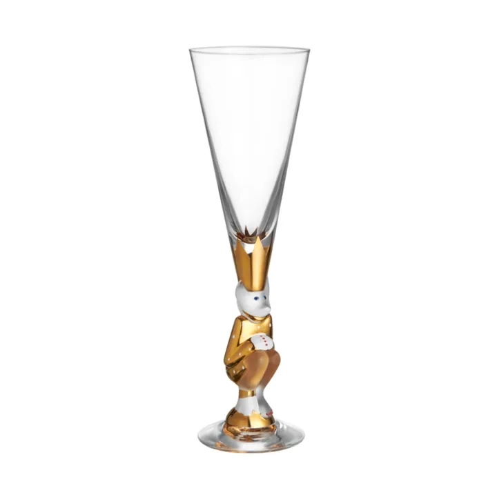 The Sparkling Devil kieliszek do szampana 190 ml - Złoty - Orrefors