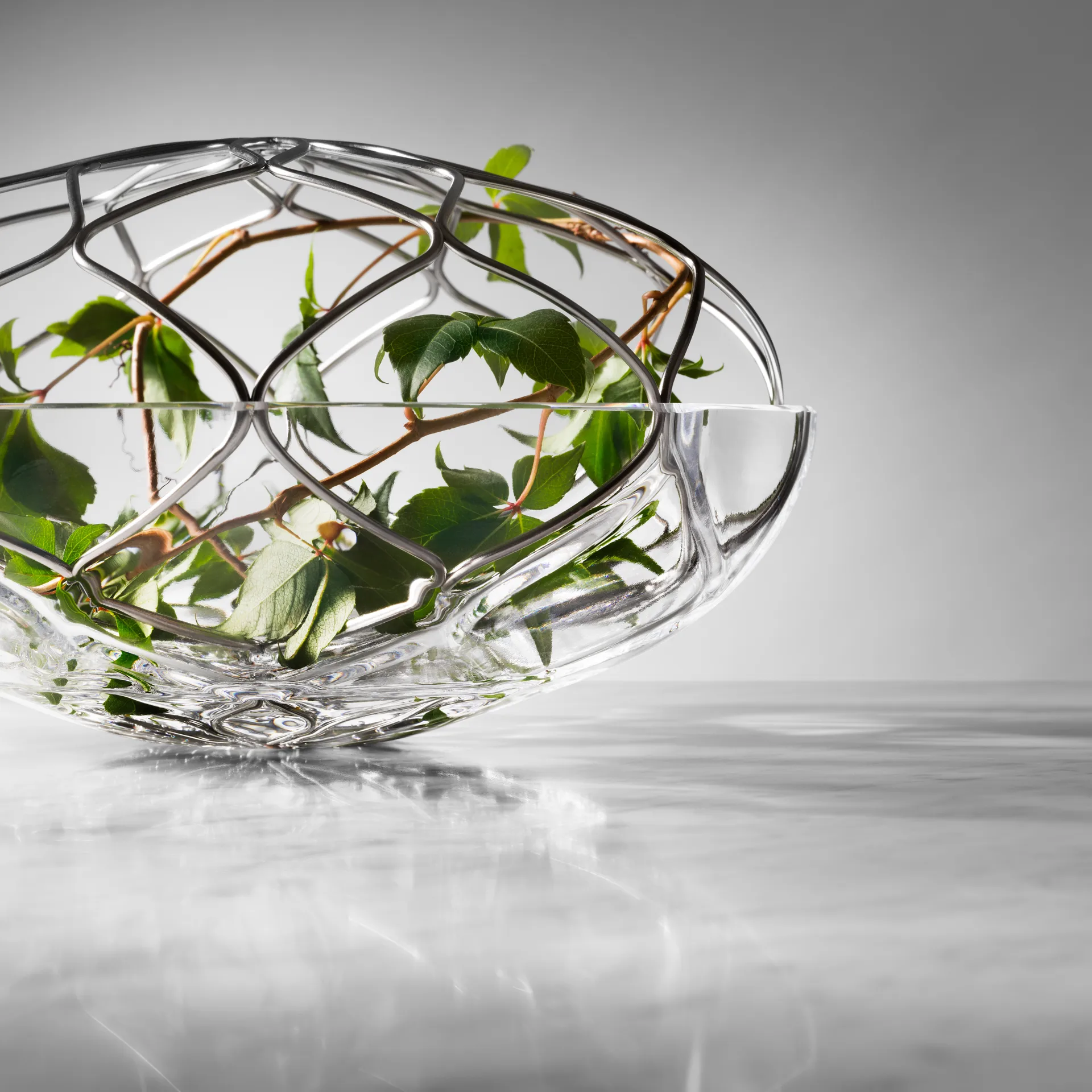 Wazon Bloom, Ø 23 cm Orrefors