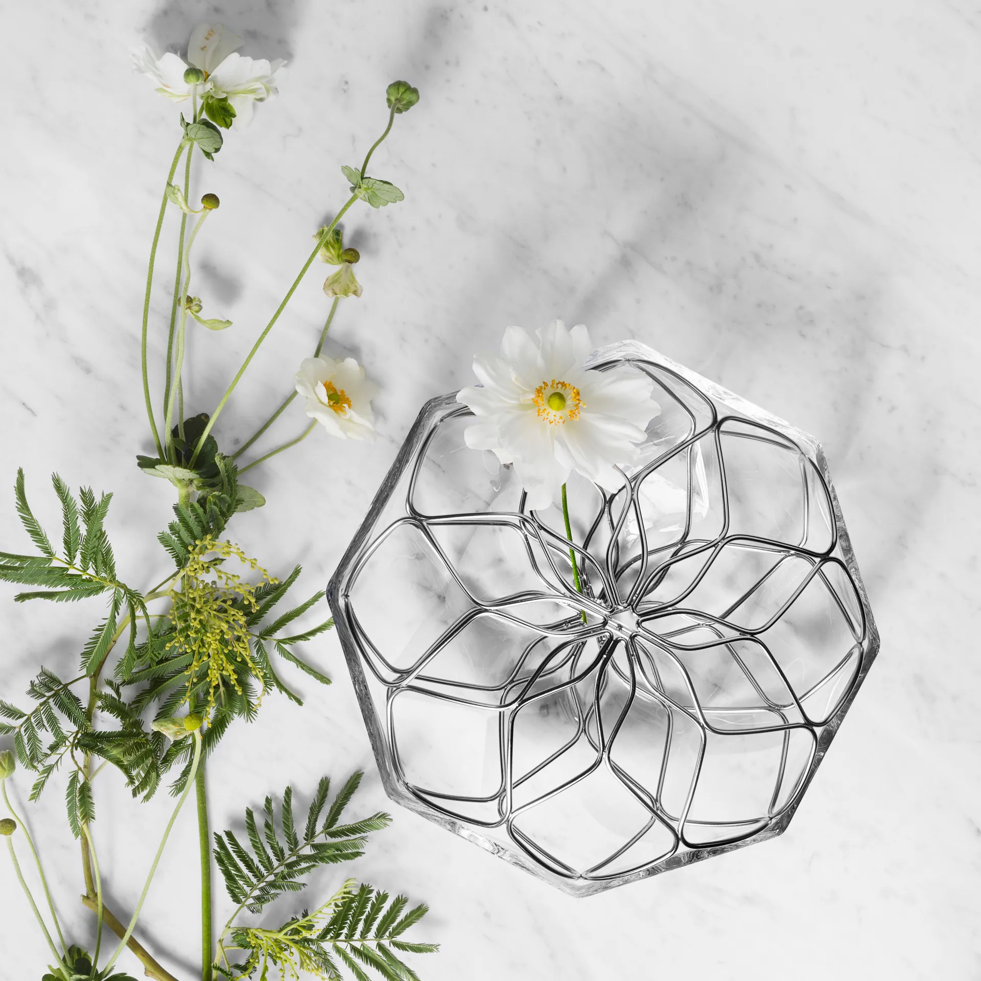 Wazon Bloom, Ø 23 cm Orrefors