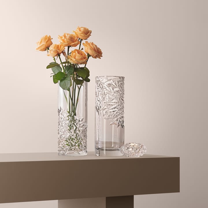 Wazon Carat 37 cm, Low cut Orrefors