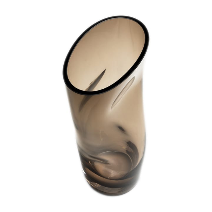 Wazon Squeeze 23 cm, Brązowy Orrefors