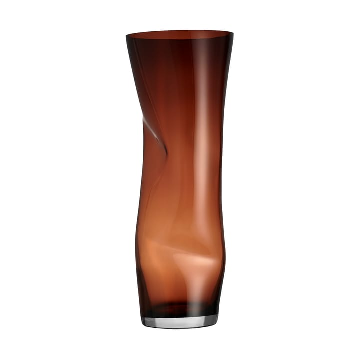 Wazon Squeeze - Sunset brown - Orrefors