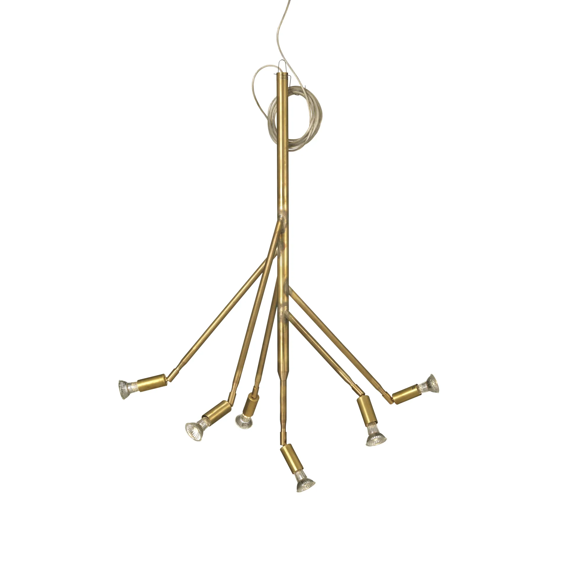 Lampa duża Kvist, mosiądz surowy Örsjö Belysning