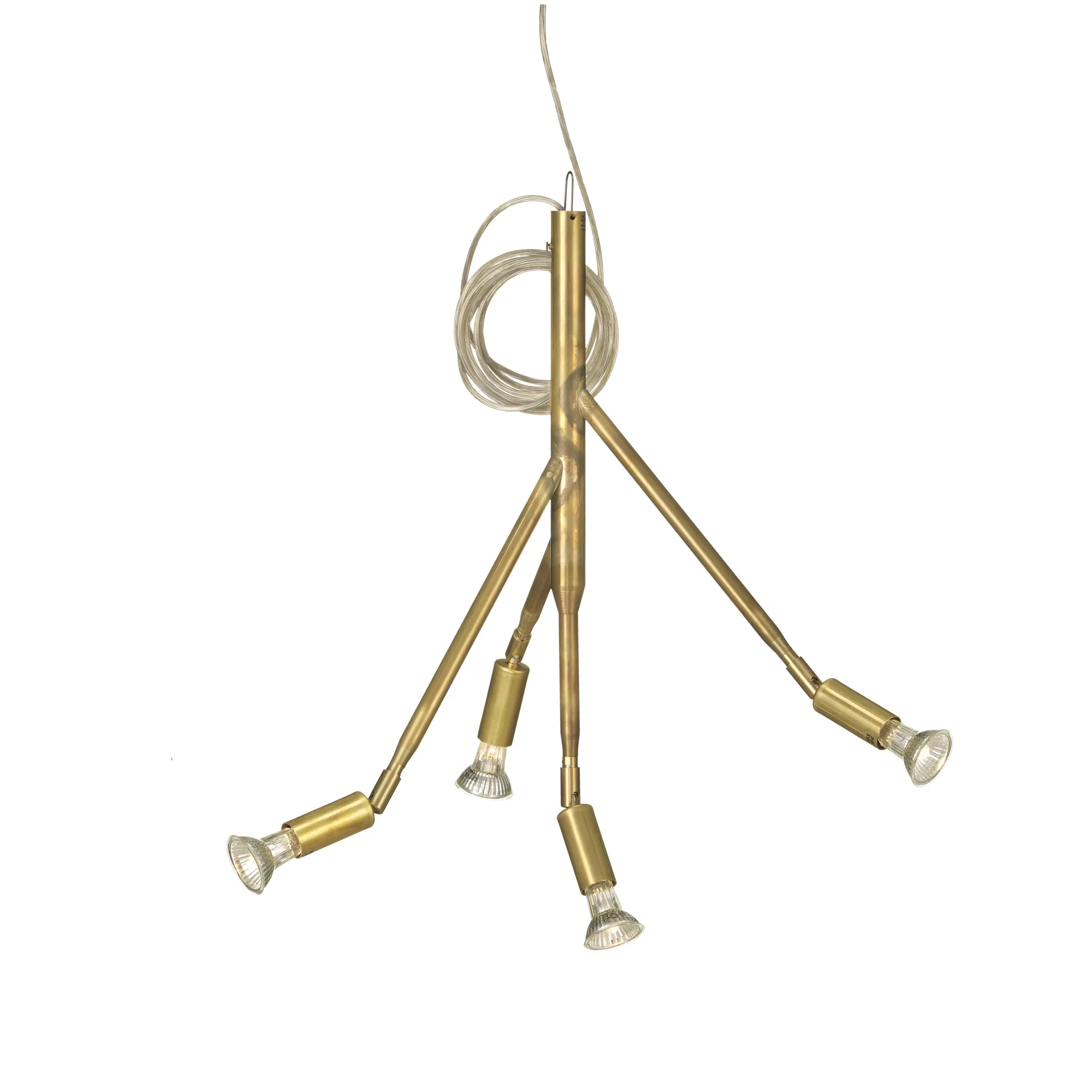 Lampa mała Kvist, mosiądz surowy Örsjö Belysning