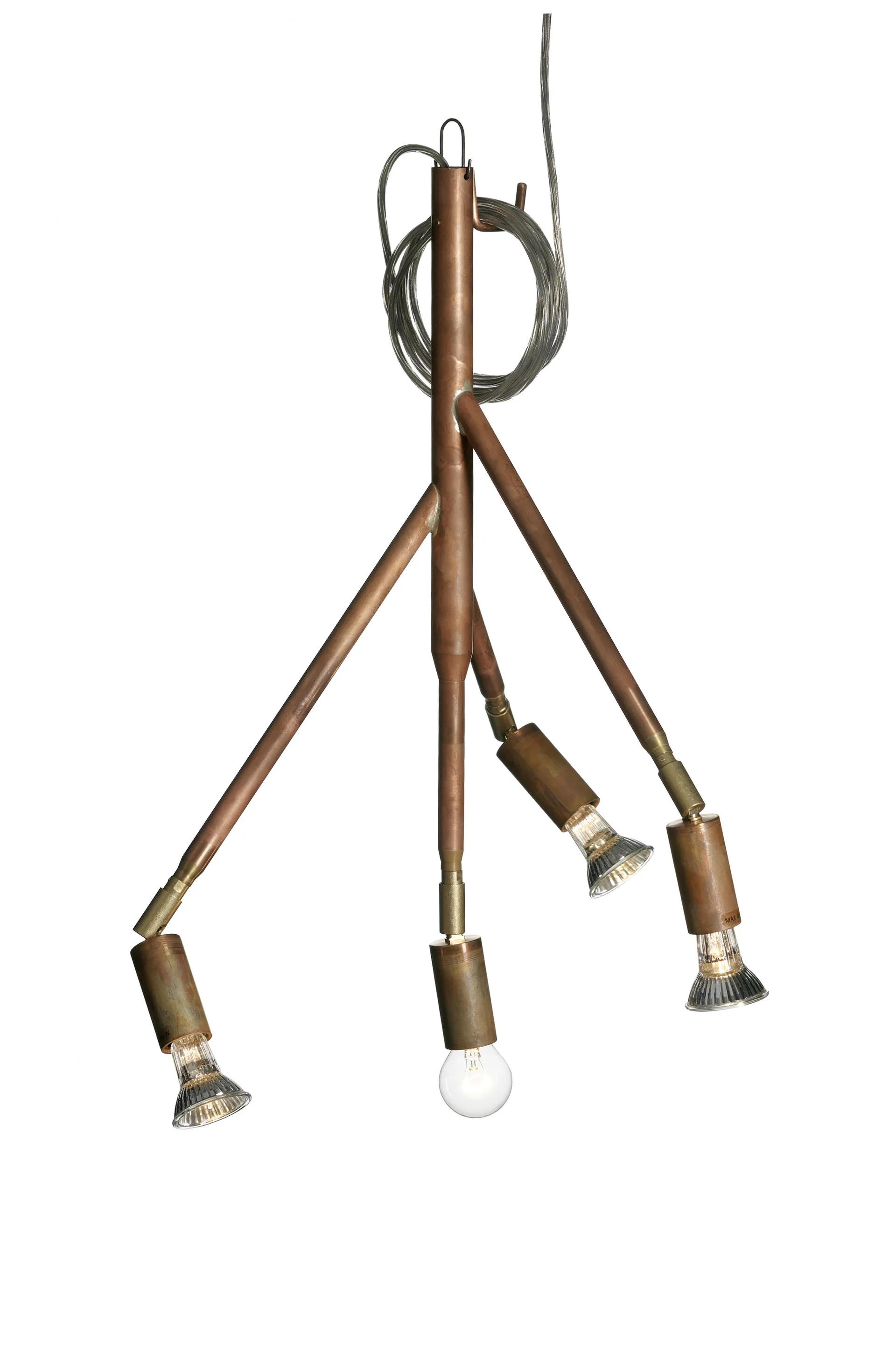 Lampa mała Kvist, surowa miedź Örsjö Belysning