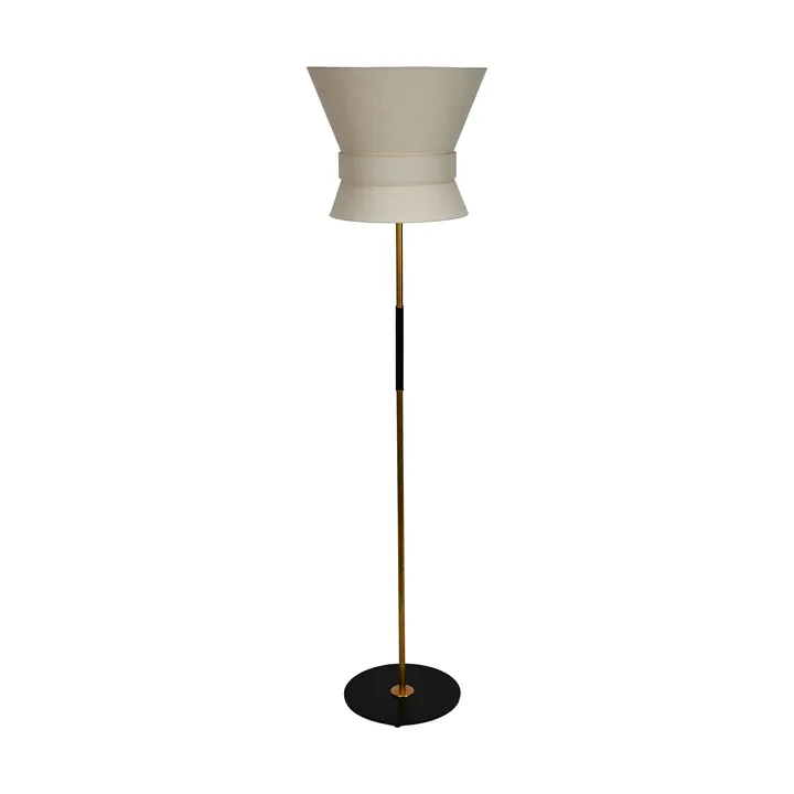 Lampa podłogowa Bow - Czarny-cream white, large 159 cm - Örsjö Belysning