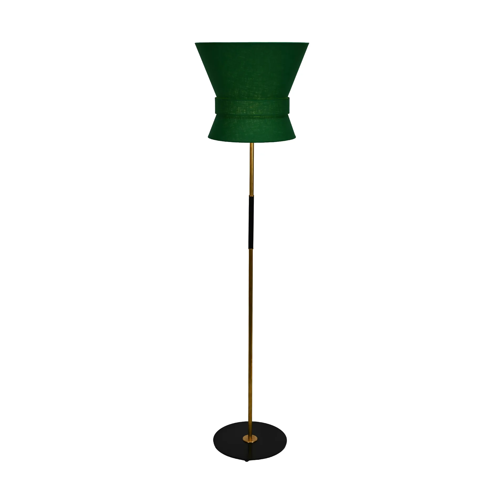 Lampa podłogowa Bow, Czarny-emerald green, large 159 cm Örsjö Belysning