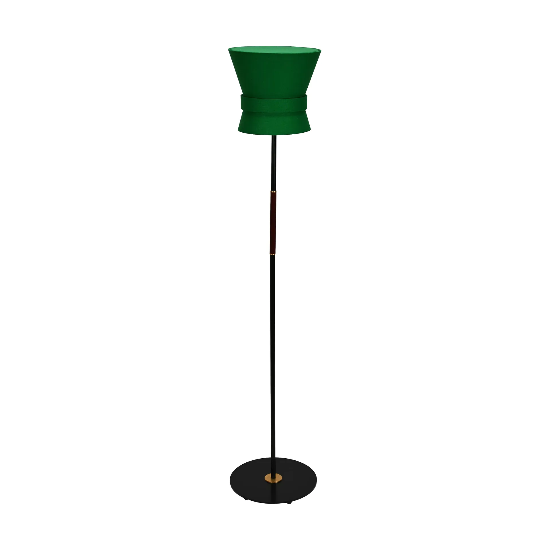 Lampa podłogowa Bow, Czarny-emerald green, small 147 cm Örsjö Belysning