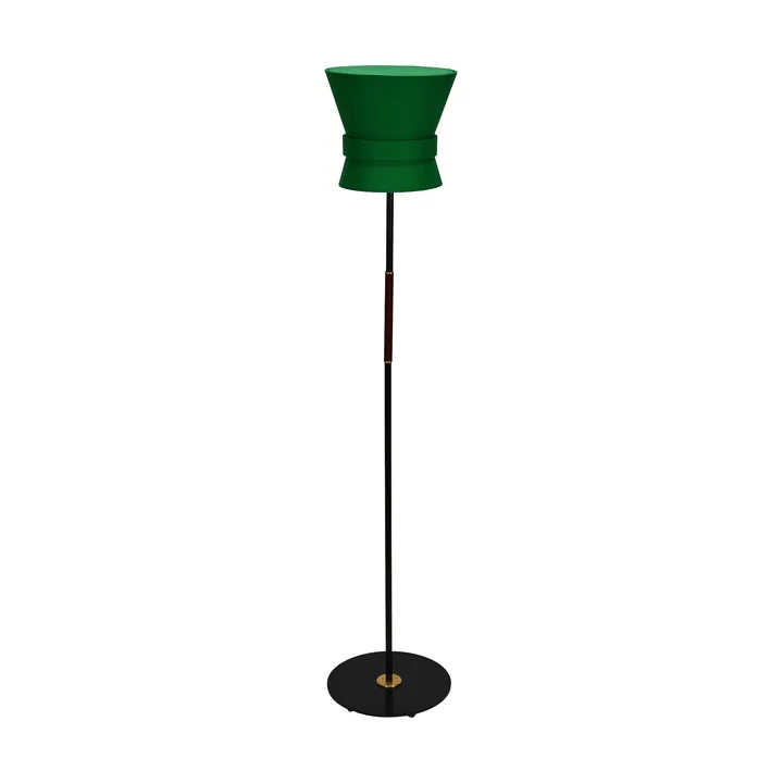 Lampa podłogowa Bow - Czarny-emerald green, small 147 cm - Örsjö Belysning