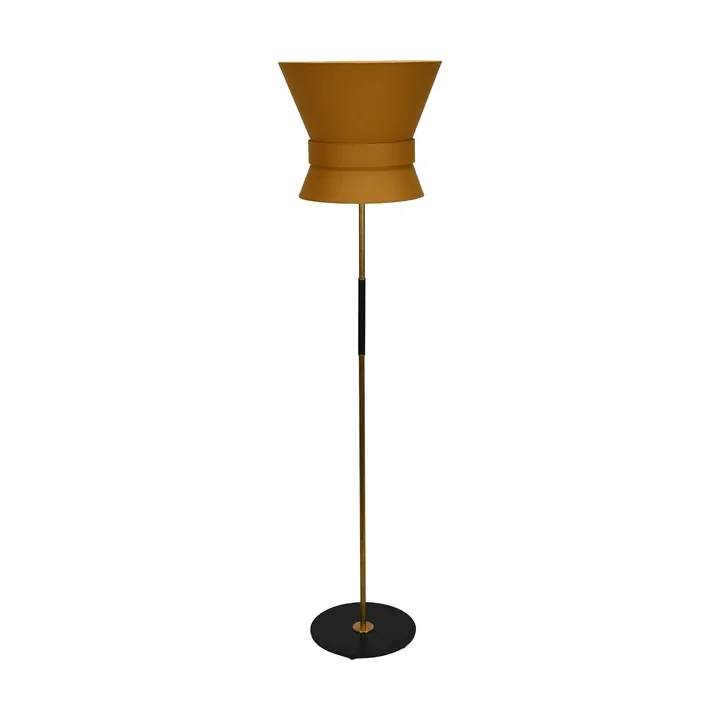 Lampa podłogowa Bow - Czarny-yellow ochre, large 159 cm - Örsjö Belysning