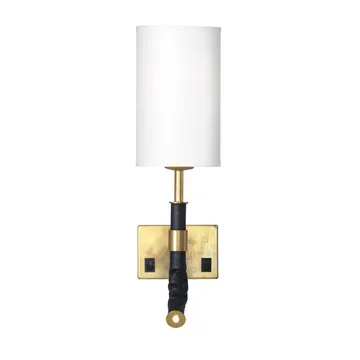 Lampa ścienna Butler - mosiądz surowy - Örsjö Belysning