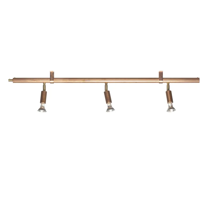 Lampa ścienna i sufitowa Star 3 - Miedź surowa, 100 cm - Örsjö Belysning