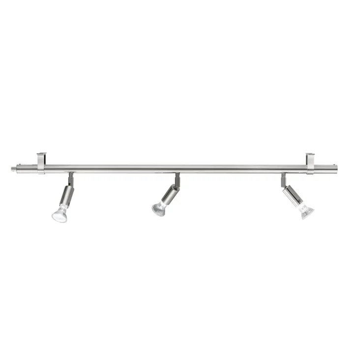 Lampa ścienna i sufitowa Star 3 - Mosiądz niklowany, 100 cm - Örsjö Belysning