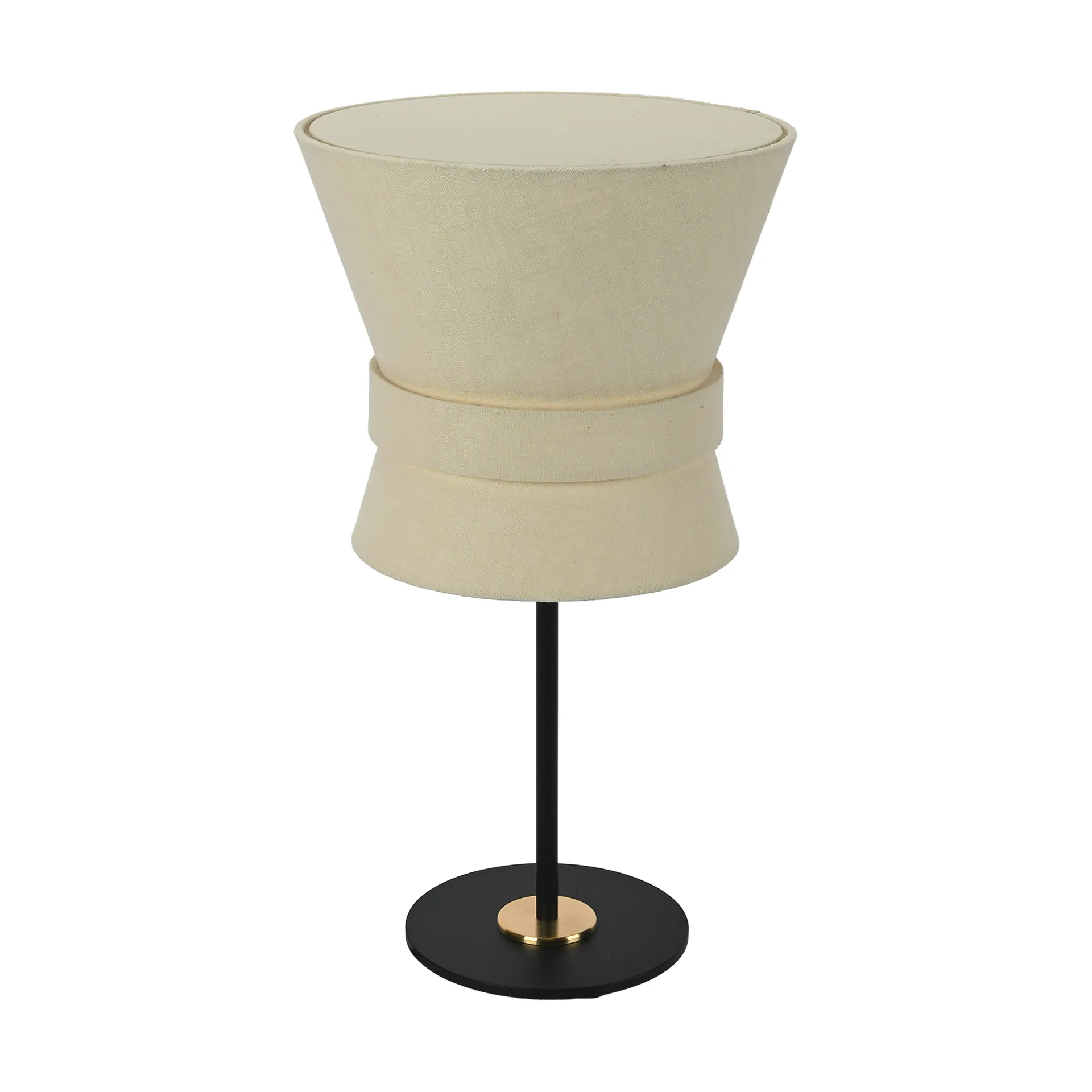 Lampa stołowa Bow, Czarny-cream white, small 50 cm Örsjö Belysning