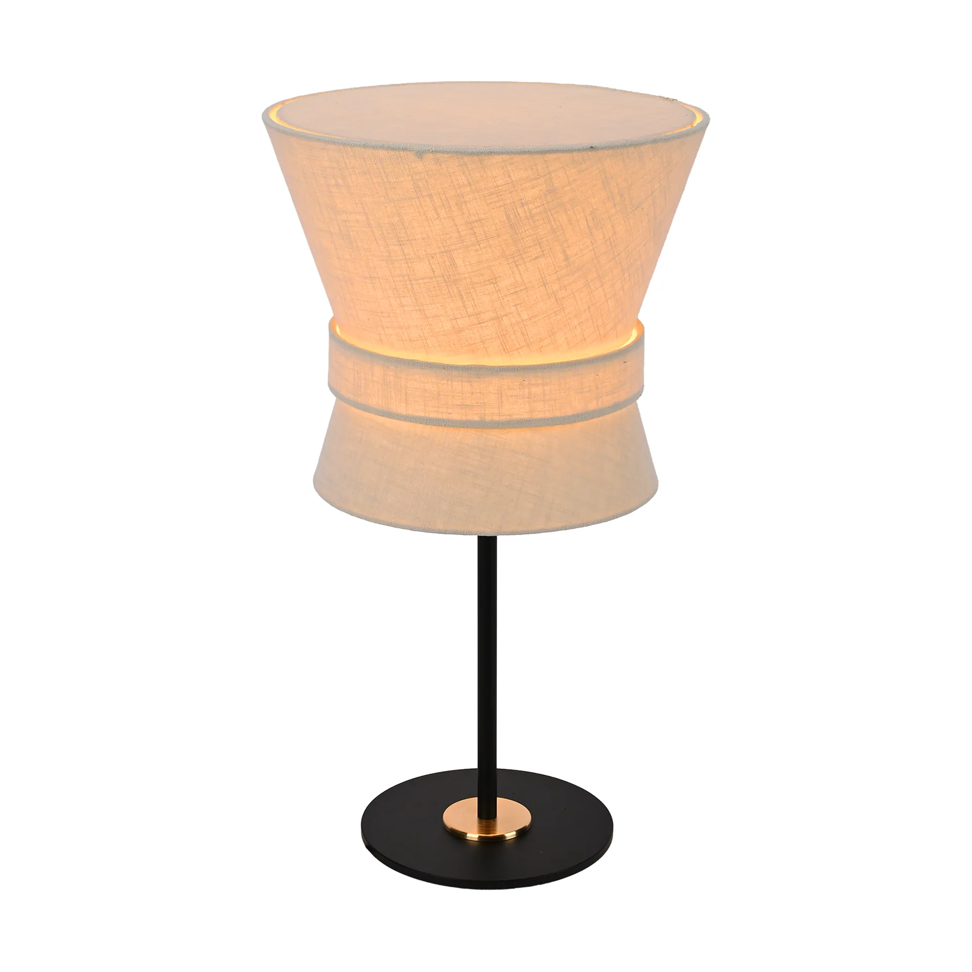 Lampa stołowa Bow, Czarny-cream white, small 50 cm Örsjö Belysning