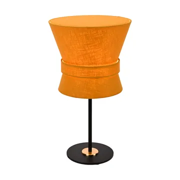 Lampa stołowa Bow - Czarny-yellow ochre, small 50 cm - Örsjö Belysning
