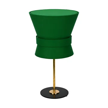 Lampa stołowa Bow - Surowy mosiądz-emerald green, small 50 cm - Örsjö Belysning