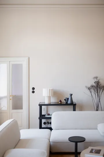 Lampa stołowa tekstylna Plissé - Biały - Örsjö Belysning