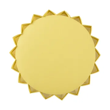 Lampa stołowa tekstylna Plissé - Żółty - Örsjö Belysning